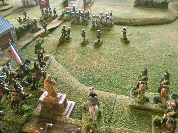 Emperor Napoleon arrives and orders the attack to commence immediately..