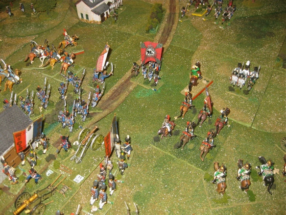 French OG empress Dragoons prepare to charge during the Prussian 1820 hours turn.